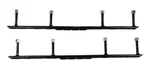 Bottom Line 4" Carbides Runners For C&a Pro Skis Bx, Mtx, Rz, Xcs, Xpt & Xt. Fixed Price $62.95.
