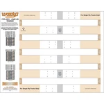 Woodys Stud Template 2.86" - Single Ply 286s-temp-2. Fixed Price $39.22.