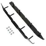 Pair Of Bottom Line 4" Dual Runner Carbides For Arctic Cat Zrt 600 800 1996-2002. Fixed Price $91.99.
