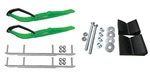 C&a Pro Green Razor Snowmobile Skis W/ 9" Shaper Bars Complete Kit 2016+. Fixed Price $466.97.
