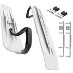 Slydog Powder Hound 7" White Skis W/7.5" Shaper Bar Complete Kit Ski-doo. Fixed Price $461.88.