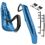 Slydog Attack 7" Octane Blue Skis W/10" Round Bar Complete Kit Ski-doo. Fixed Price $486.55.