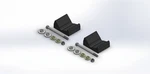 Slydog Ski Mounting Kit For Polaris Iq Iqr Fusion Chassis Snowmobile 04-b002-1. Fixed Price $47.45.