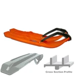 C&a Pro Mtx Snowmobile Skis Orange Yamaha Sr Viper Le (2015-2016). Fixed Price $376.66.