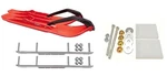 C&a Pro Red Xcs Snowmobile Skis W/ 6" Shaper Bars Complete Kit Yamaha 2011 And. Fixed Price $563.01.