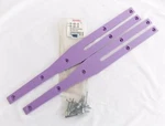 Easy Steer Kit Purple Uhmw Thick 1/4"+rivets Bombardier Polaris Arctic 08-420-25. Fixed Price $39.99.