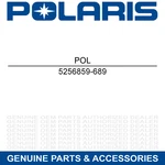Polaris 5256859-689 Blue Right 120 Running Board Closeoff Rush X S Pro 800 600. Fixed Price $74.95.