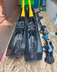 18 Ski-doo Mxz 850 Blizzard Snowmobile Pilot Ts Adjustable Skis Set & Wear Bars. Fixed Price $299.99.