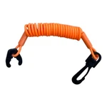 Jlp Kawasaki Arctic Cat Ski-doo Snowmobile Teather Clip On Quick Lanyard Orange. Fixed Price $12.95.