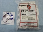 Stud Boy Super-lite Plus Pro Series Double Backer White .500in 2511-p2-wht 48qty. Fixed Price $39.99.