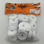 Woodys Round Grand Digger Support Plate White 48 Pack - Arg-3815-48. Fixed Price $69.99.
