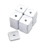 Woodys Square Grand Digger White Aluminum Support Plates 48pk (asg-3815-48). Fixed Price $109.69.