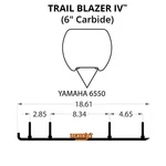 Woodys Trail Blazer Iv Flat-top Carbide Runners - Tyv4-6550. Fixed Price $149.26.