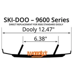 Woody's Dooly Carbide Runner 8" Ski-doo Ds8-9600. Fixed Price $234.17.