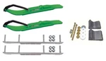 C&a Pro Green Xt Snowmobile Skis W/ 6" Shaper Bars Complete Kit Polaris. Fixed Price $532.67.