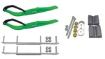 C&a Pro Green Razor Snowmobile Skis W/ 7.5" Shaper Bars Complete Kit Arctic Cat. Fixed Price $465.86.