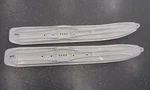 Pair Of White Arctic Cat Snowmobile 6" Saddleless Plastic Trail Skis 3603-255. Fixed Price $198.81.