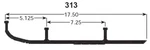 Sports Parts Inc Wb-000-313 Defender Runners - Simmons. Fixed Price $42.68.