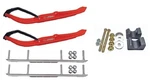 C&a Pro Red Mtx Snowmobile Skis W/ 6" Shaper Bars Complete Kit Arctic Cat 2009. Fixed Price $534.19.