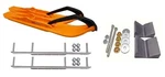 C&a Pro Orange Xcs Snowmobile Skis W/ 7.5" Shaper Bars Complete Kit Polaris. Fixed Price $519.65.