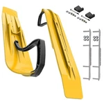 Slydog Powder Hound 7" Yellow Skis W/4.5" Shaper Bar Complete Kit Ski-doo. Fixed Price $443.81.