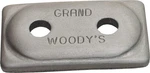 Woodys Adg-3775-6 Double Grand Digger Support Plate Aluminum 6/pk. Fixed Price $31.65.