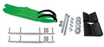 C&a Pro Green Xcs Snowmobile Skis W/ 9" Shaper Bars Complete Kit 2016+ Ski-doo. Fixed Price $542.81.