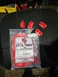 Stud Boy Snowmobile Studs 24 Pack 2512-p1-red Double Backer .750" 18-33951r. Fixed Price $50.00.