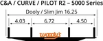 Woodys - Dc8-5000 8" Dooly Carbide Runner Woody's 5000 Series. Fixed Price $235.98.