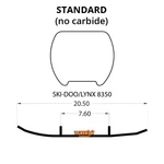 Woodys Wear Bar For 2008 - 2009 Ski-doo Skandic 600 Wt Snowmobile. Fixed Price $64.43.