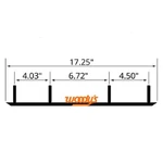 Woodys Mch-5000 Hard Mountain Maverick Carbide Runner - Pair. Fixed Price $86.98.