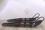 1986 Polaris Indy 600 Left & Right Skis- Metal - Pair. Fixed Price $129.00.