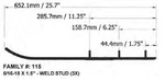 Sports Parts Inc Slasher Six60 Runners For 1992 - 1997 Arctic Cat Jag Snowmobile. Fixed Price $73.01.