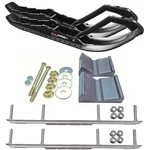C&a Pro Black Tmx Snowmobile Skis W/ 6" Shaper Bars Complete Kit Polaris Fusion. Fixed Price $497.33.