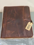 Leathertown Buffalo Leather Portfolio Folder Business Executive Organizer Case. Fixed Price $45.00.