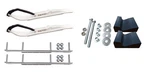 C&a Pro White Xt Snowmobile Skis W/ 7.5" Shaper Bars Complete Kit 2021+ Ski-doo. Fixed Price $615.86.