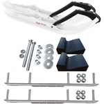 C&a Pro White Tmx Snowmobile Skis W/ 4.5" Shaper Bars Complete Kit 2017-2020. Fixed Price $519.18.