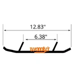 Woodys Msh-9600 Carbide Runner - Pair. Fixed Price $92.98.