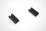 Ski-doo Oem Black Rail Reinforcement Stopper (pair) 572084800 Q4687. Fixed Price $11.49.
