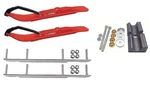 C&a Pro Red Xt Snowmobile Skis W/ 9" Shaper Bars Complete Kit Yamaha Phazer/fx. Fixed Price $547.53.