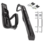 Slydog Command 6" Black Skis W/9" Shaper Bar Complete Kit Polaris Trailing Arm. Fixed Price $424.74.