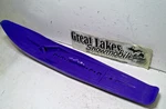 Nos Usi Project X Snowmobile Blue Plastic Ski Bottom Yamaha Skidoo Arctic Cat. Fixed Price $120.00.