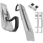 Slydog Powder Hound 7" Gray Skis W/9" Shaper Bar Complete Kit Yamaha Phazer/fx. Fixed Price $474.89.