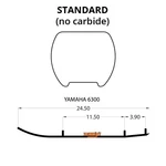 Woodys Wear Bar For 1990 - 1991 Yamaha Sr540 Srv Snowmobile. Fixed Price $64.43.