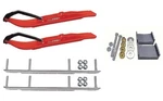 C&a Pro Red Xt Snowmobile Skis W/ 9" Shaper Bars Complete Kit Ski-doo S-chassis. Fixed Price $547.53.