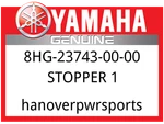 Yamaha Oem Part 8hg-23743-00-00 Stopper 1. Fixed Price $31.99.