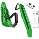 Slydog Attack 7" Green Skis W/4.5" Shaper Bar Complete Kit Arctic Cat 2009 And. Fixed Price $494.81.