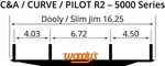 Woodys 8" Dooly Carbide Runner Woody's 5000 Series Skis/carbides/runners. Fixed Price $225.16.