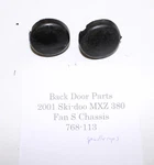 2001 Ski-doo Mxz 380 Rer Fan S Chassis Spindle Caps Cap. Fixed Price $13.95.