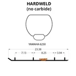 Woodys Top-stock Hard Surface Bar Carbide Runners For 1990-1996 Yamaha Pz480e. Fixed Price $73.26.